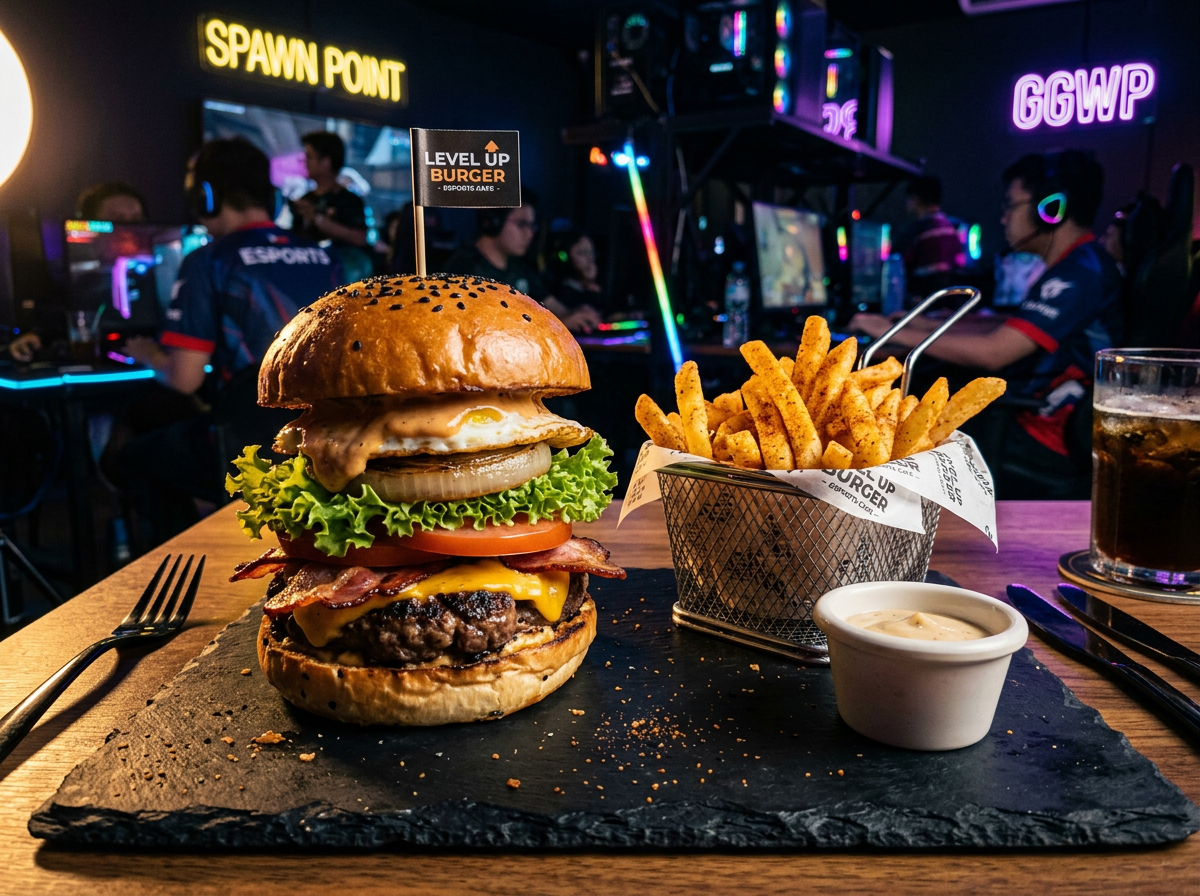 Delqari signature burger